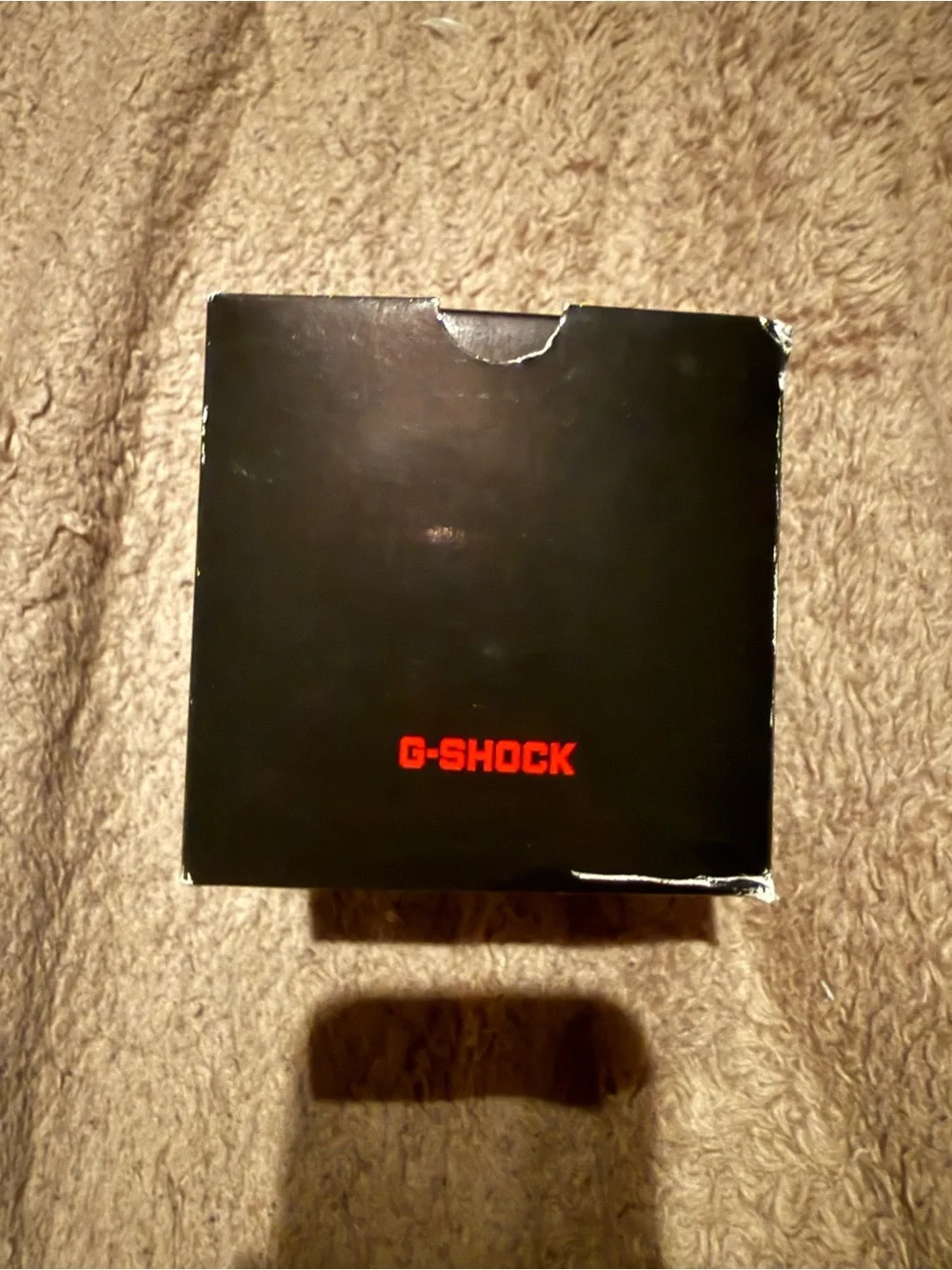 Casio G-Shock Black Grey Steel Metal Red Accents 5229 Watch